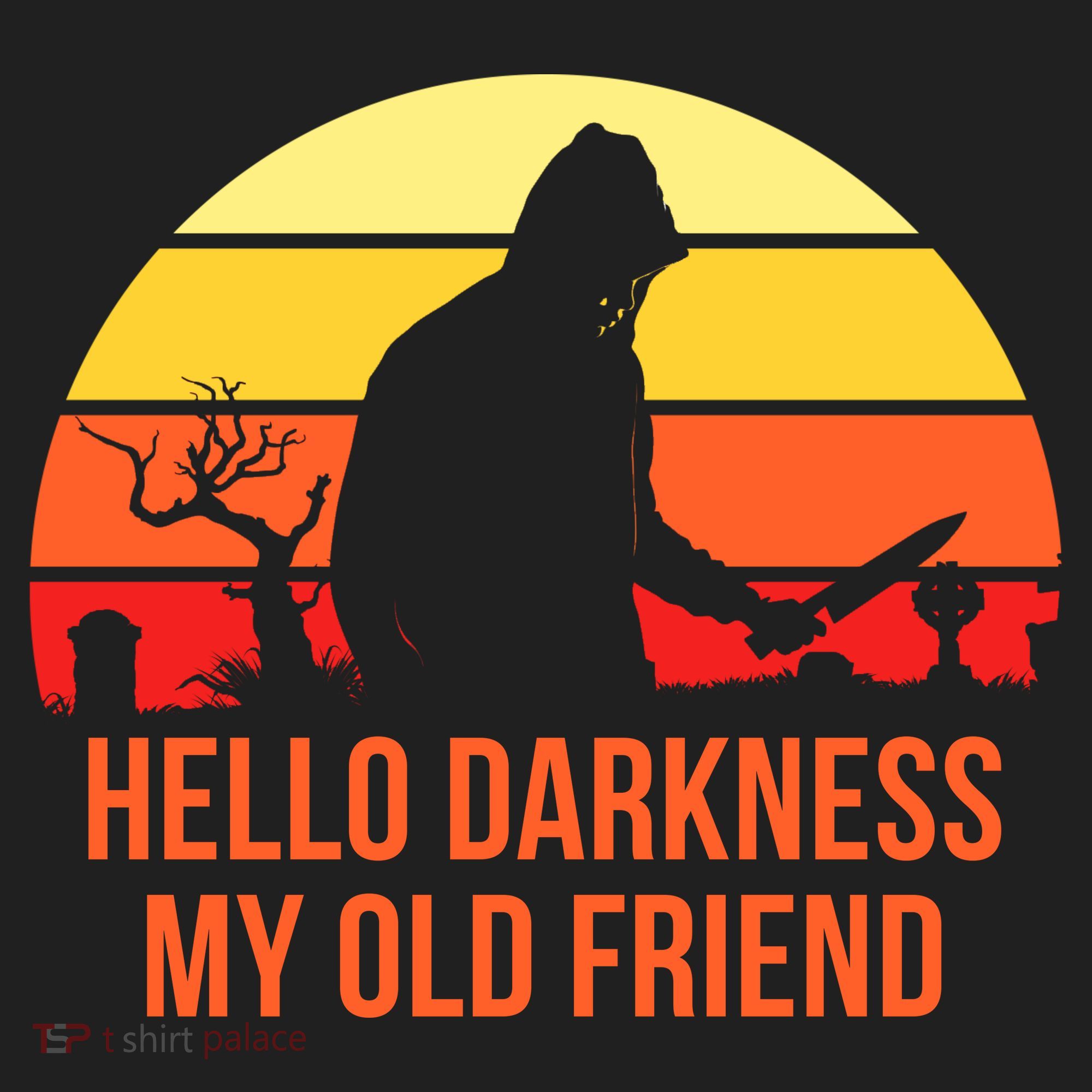 Scary Hello Darkness My Old Friend Beanie