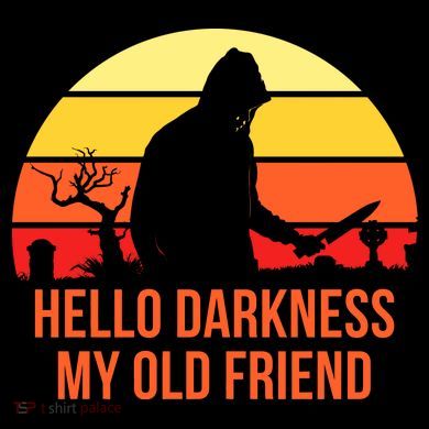 Scary Hello Darkness My Old Friend 16oz Travel Tumbler
