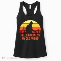 Scary Hello Darkness My Old Friend Women's Tank Top thumb 0