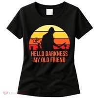 Scary Hello Darkness My Old Friend Women's T-Shirt thumb 0