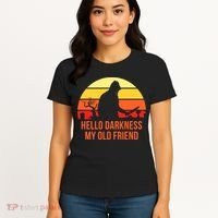 Scary Hello Darkness My Old Friend Women's T-Shirt thumb 4