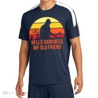 Scary Hello Darkness My Old Friend Sport-Tek Competitor United Soccer Jersey thumb 0