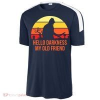 Scary Hello Darkness My Old Friend Sport-Tek Competitor United Soccer Jersey thumb 2
