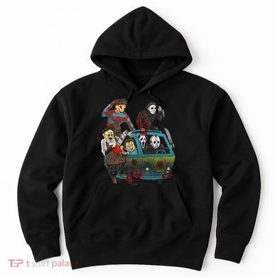 Scary Holocaust Machine Van Movie Characters Hoodie