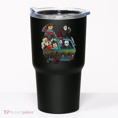 Scary Holocaust Machine Van Movie Characters Tumbler