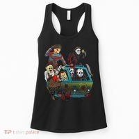 Scary Holocaust Machine Van Movie Characters Women's Tank Top thumb 0
