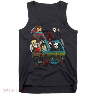 Scary Holocaust Machine Van Movie Characters Tank Top