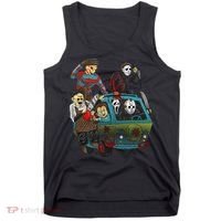 Scary Holocaust Machine Van Movie Characters Tank Top thumb 0