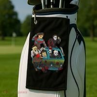 Scary Holocaust Machine Van Movie Characters Golf Towel thumb 2
