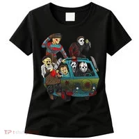 Scary Holocaust Machine Van Movie Characters Women's T-Shirt thumb 0