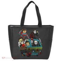 Scary Holocaust Machine Van Movie Characters Tote Bag thumb 0