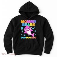 Scary Mommy Shark Doo Doo Doo Halloween Hoodie thumb 0