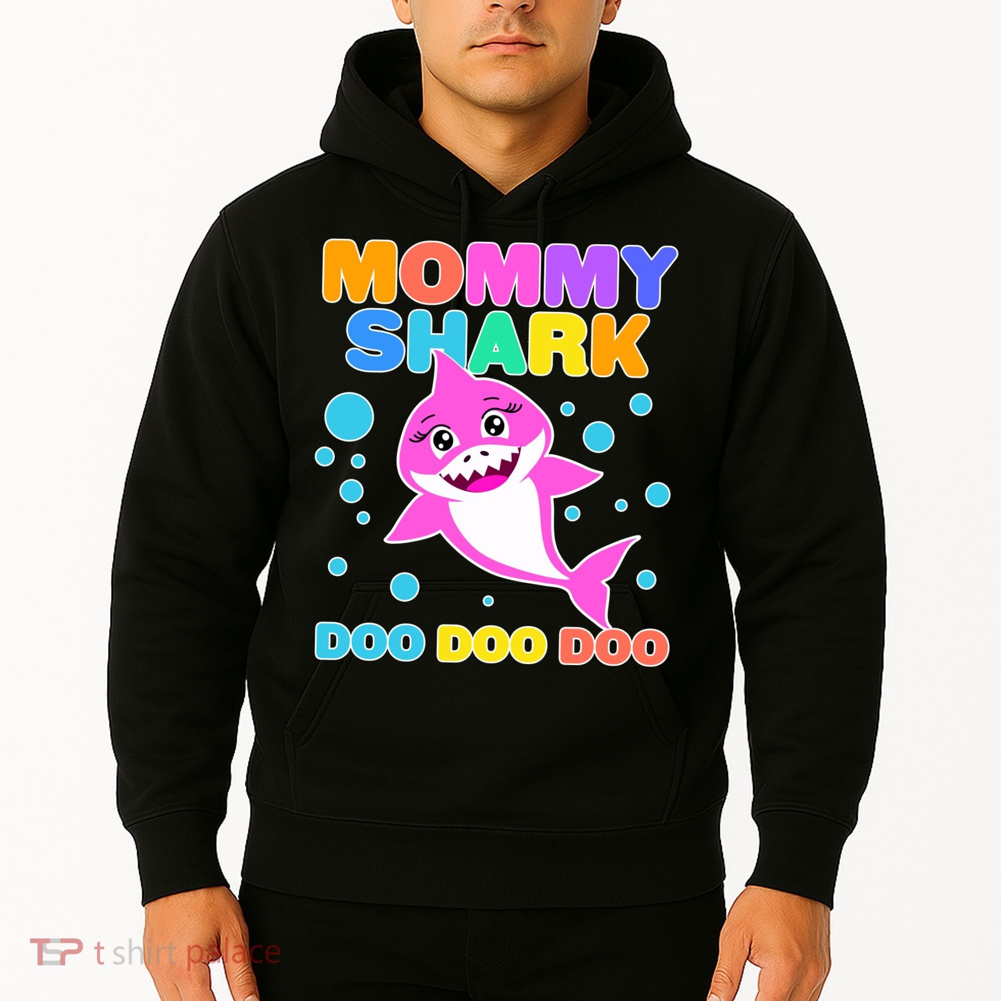 Scary Mommy Shark Doo Doo Doo Halloween Hoodie