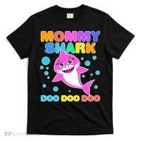 Scary Mommy Shark Doo Doo Doo Halloween T-Shirt thumb 0