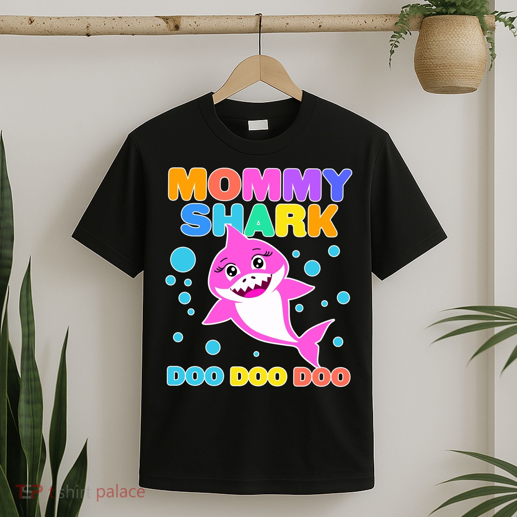 Scary Mommy Shark Doo Doo Doo Halloween T-Shirt