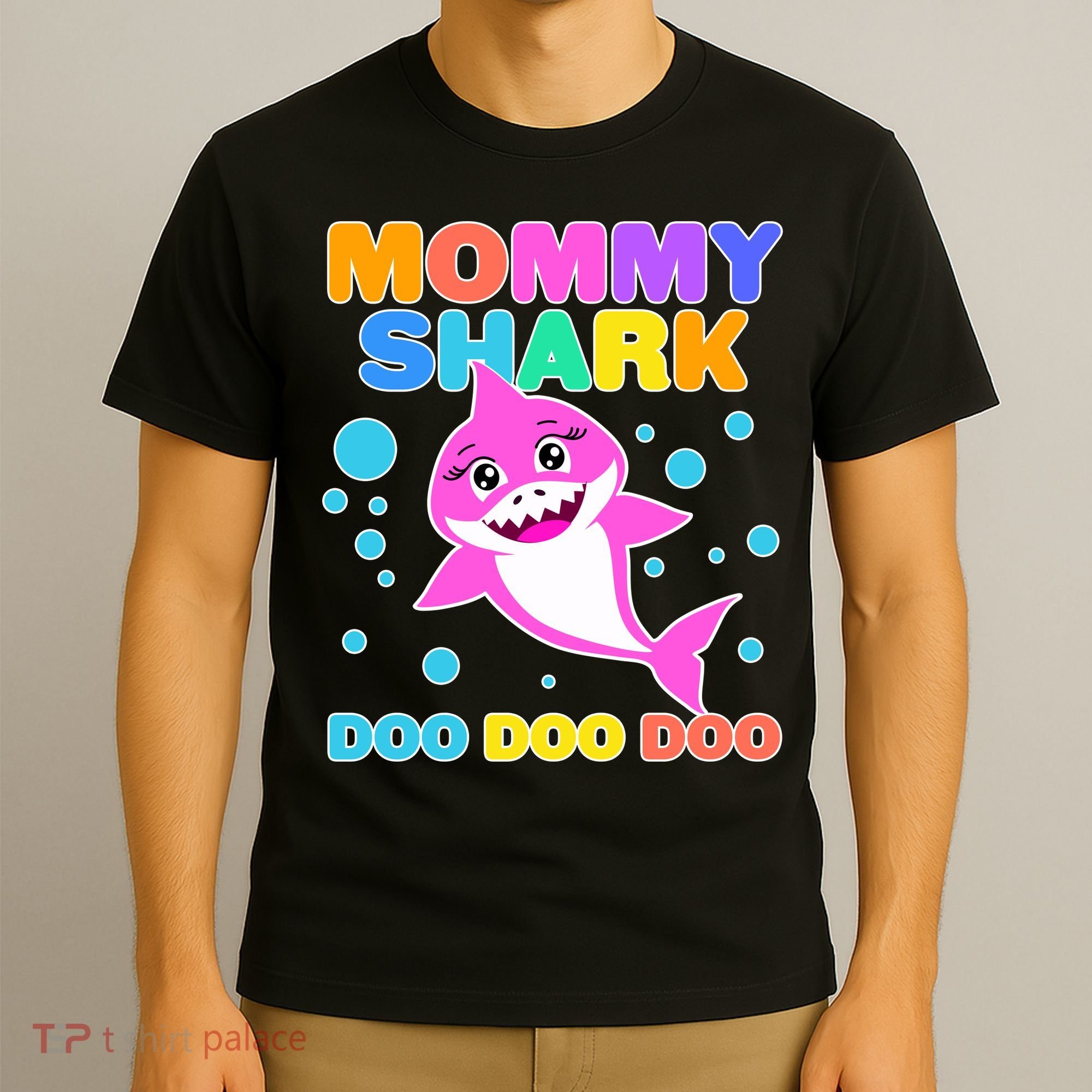 Scary Mommy Shark Doo Doo Doo Halloween T-Shirt