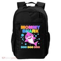 Scary Mommy Shark Doo Doo Doo Halloween Backpack thumb 0
