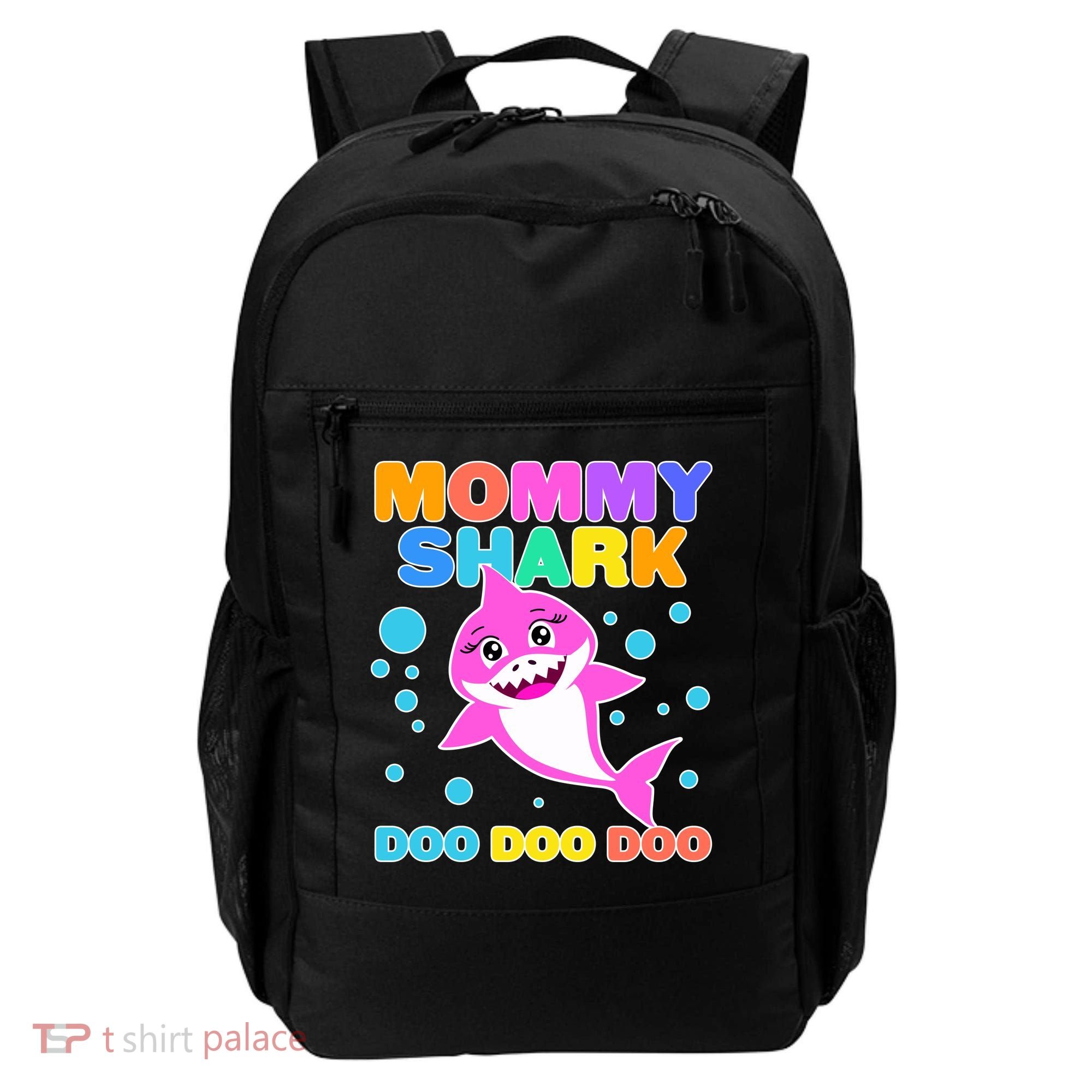 Scary Mommy Shark Doo Doo Doo Halloween Backpack