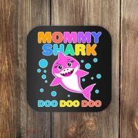 Scary Mommy Shark Doo Doo Doo Halloween Coaster thumb 0
