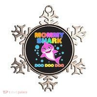 Scary Mommy Shark Doo Doo Doo Halloween Ornament thumb 0