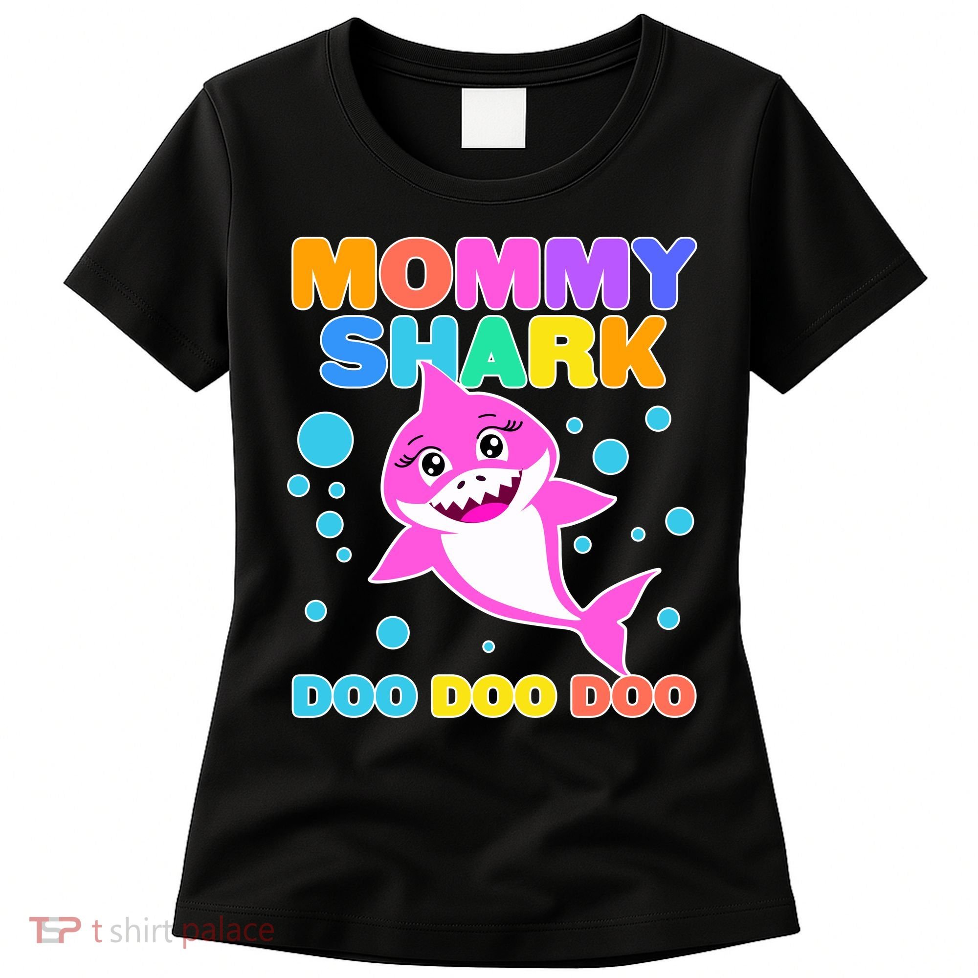 Scary Mommy Shark Doo Doo Doo Halloween Women's T-Shirt