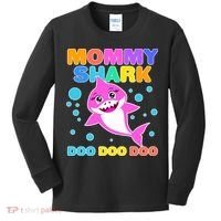 Scary Mommy Shark Doo Doo Doo Halloween Kids Long Sleeve Shirt thumb 0