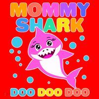 Scary Mommy Shark Doo Doo Doo Halloween Santa Hat thumb 1