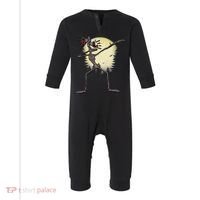 Scary Siren Head Monster Dabbing Infant Fleece One Piece thumb 0