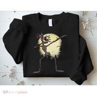 Scary Siren Head Monster Dabbing Sweatshirt thumb 2