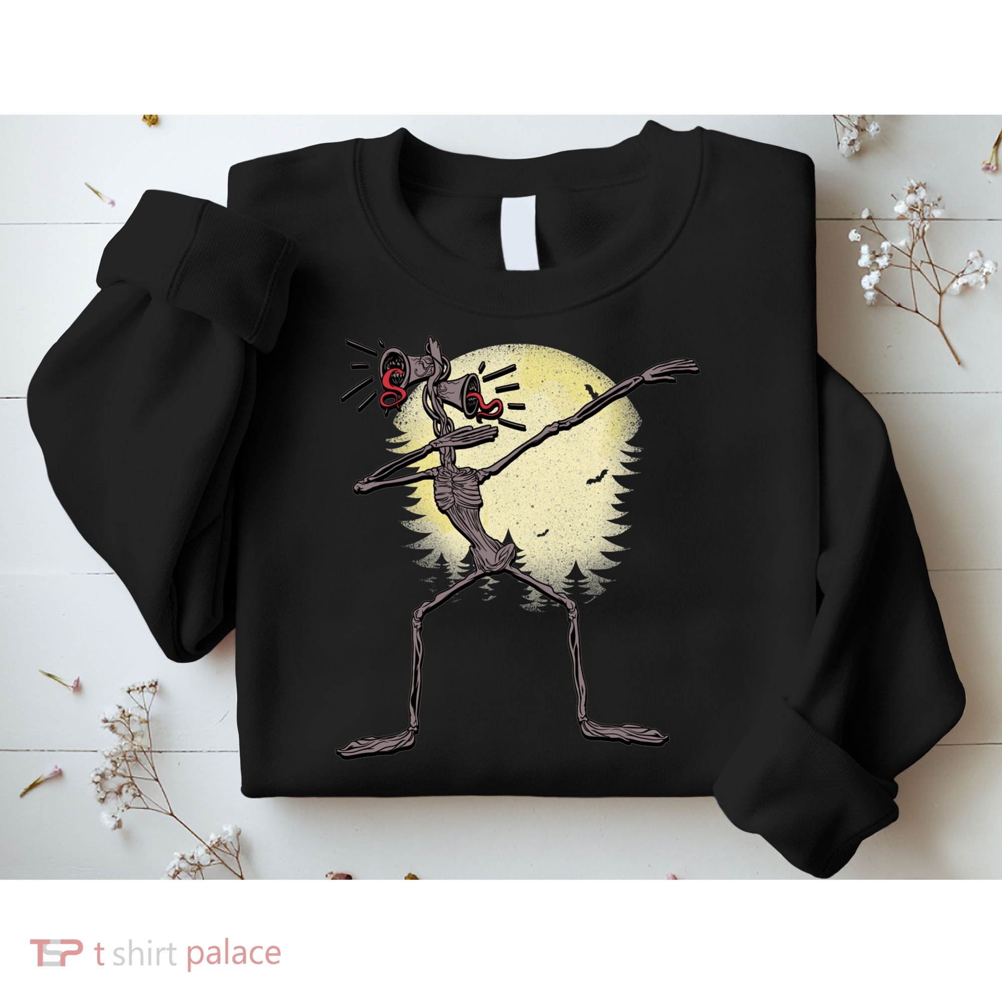 Scary Siren Head Monster Dabbing Sweatshirt