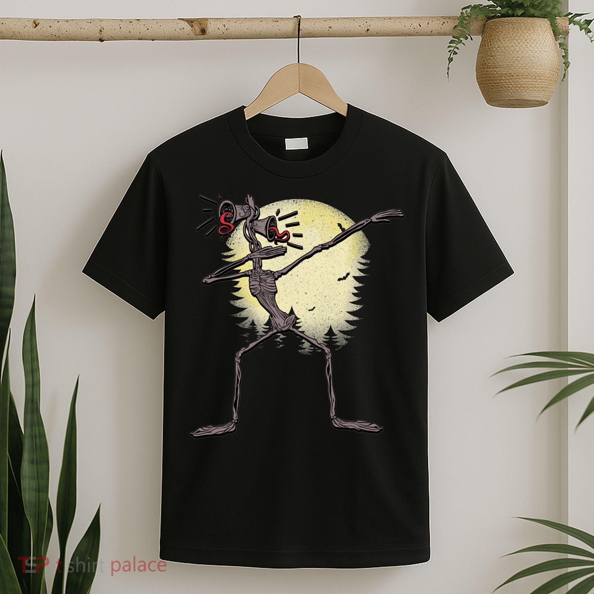 Scary Siren Head Monster Dabbing T-Shirt