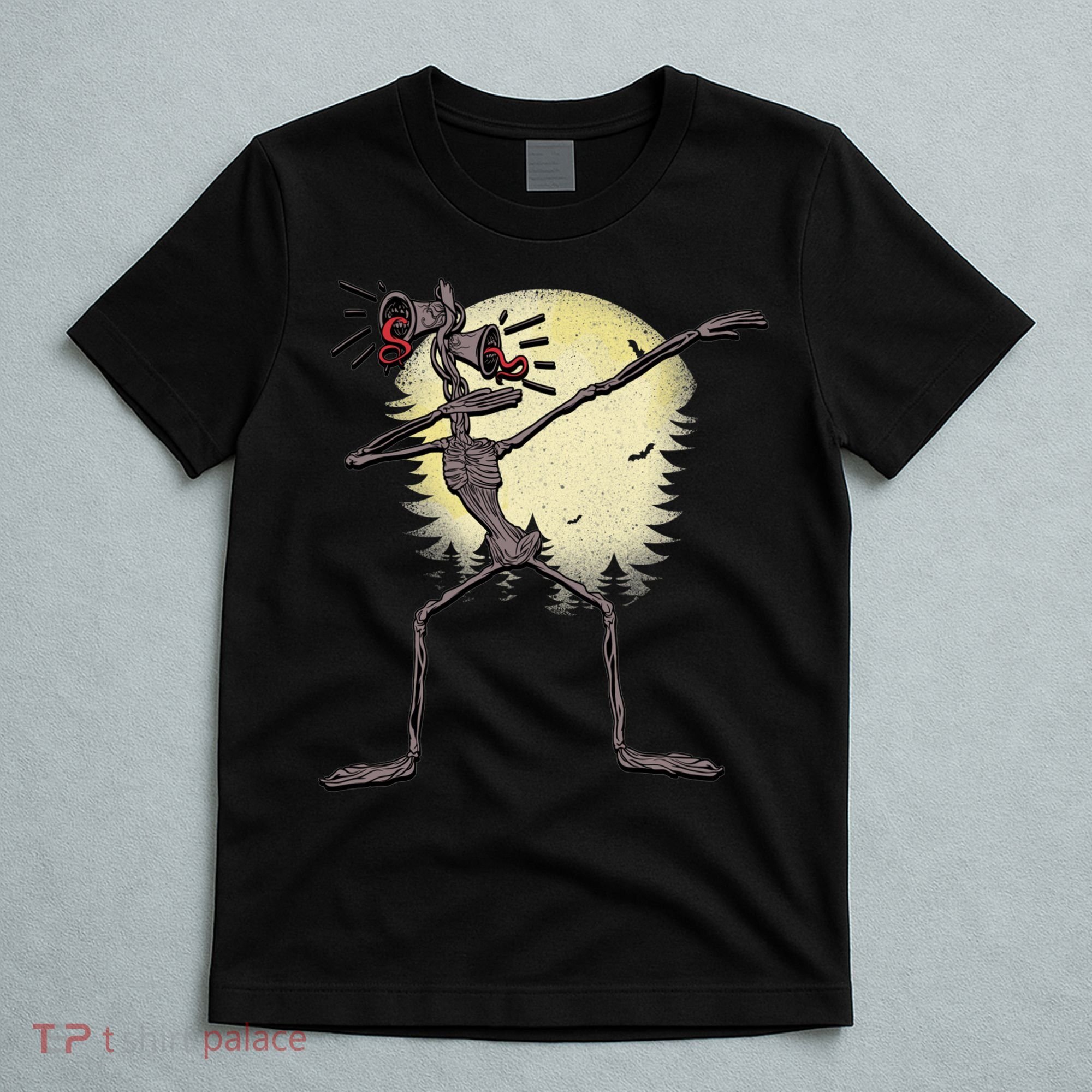 Scary Siren Head Monster Dabbing T-Shirt
