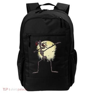 Scary Siren Head Monster Dabbing Backpack