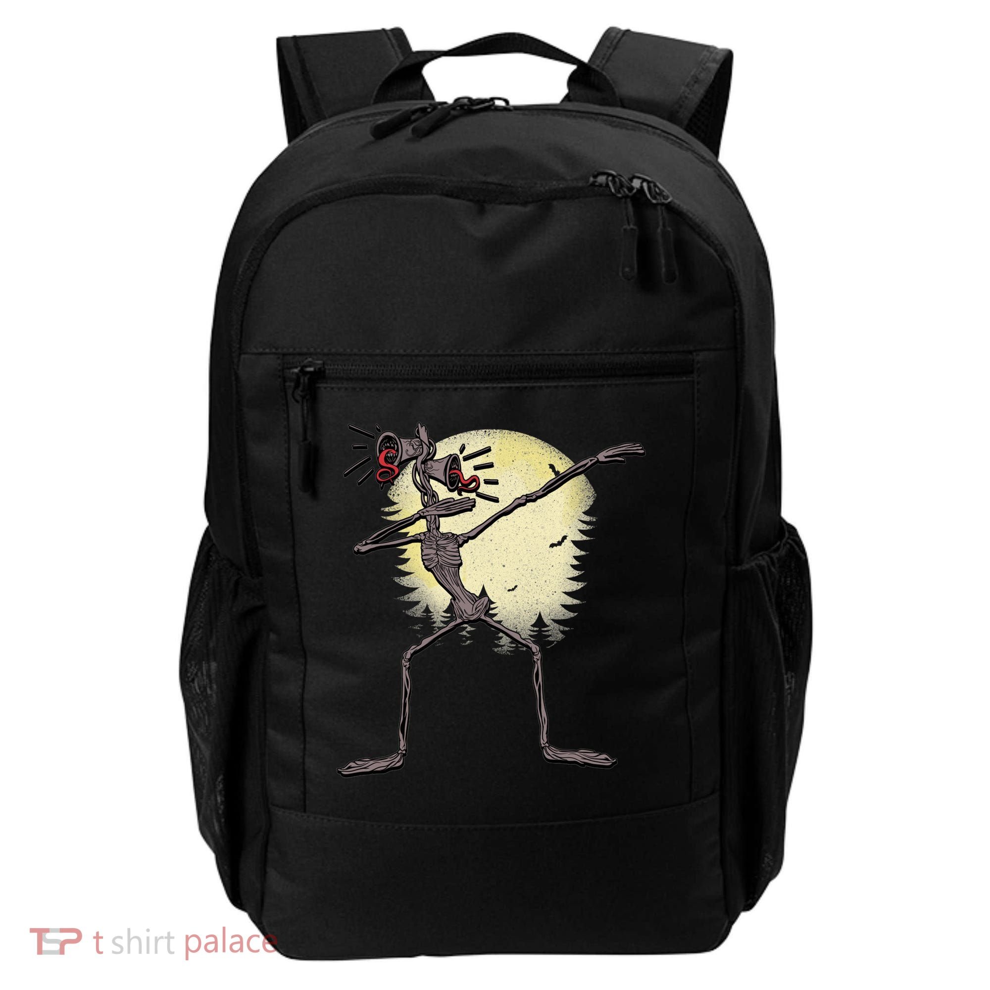 Scary Siren Head Monster Dabbing Backpack