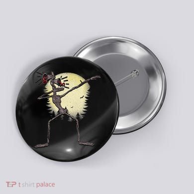 Scary Siren Head Monster Dabbing Button
