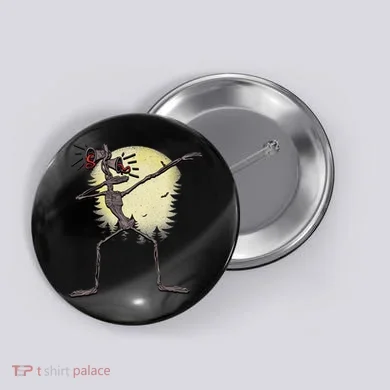 Scary Siren Head Monster Dabbing Button