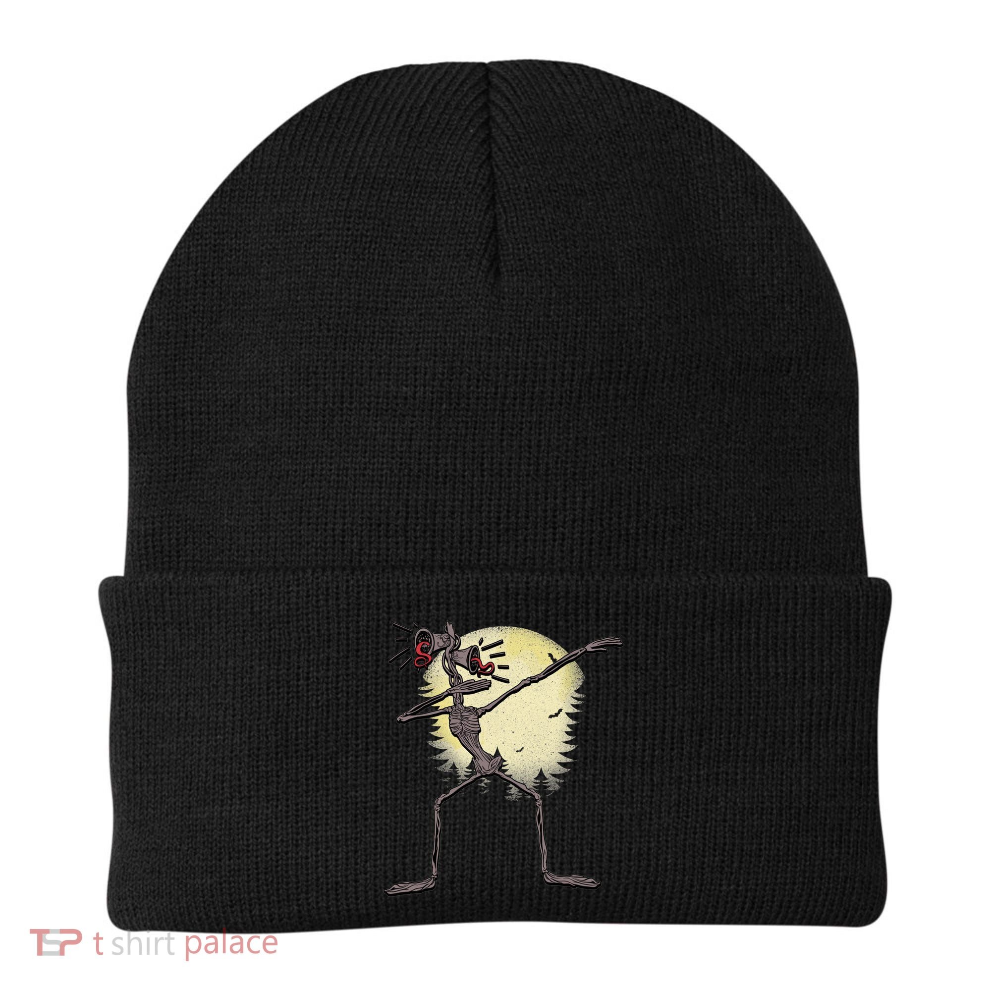 Scary Siren Head Monster Dabbing Beanie