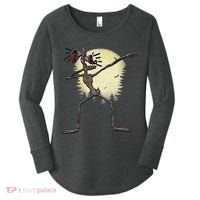 Scary Siren Head Monster Dabbing Women's Perfect Tri Tunic Long Sleeve Shirt thumb 0