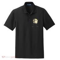 Scary Siren Head Monster Dabbing Dry Zone Grid Polo thumb 0