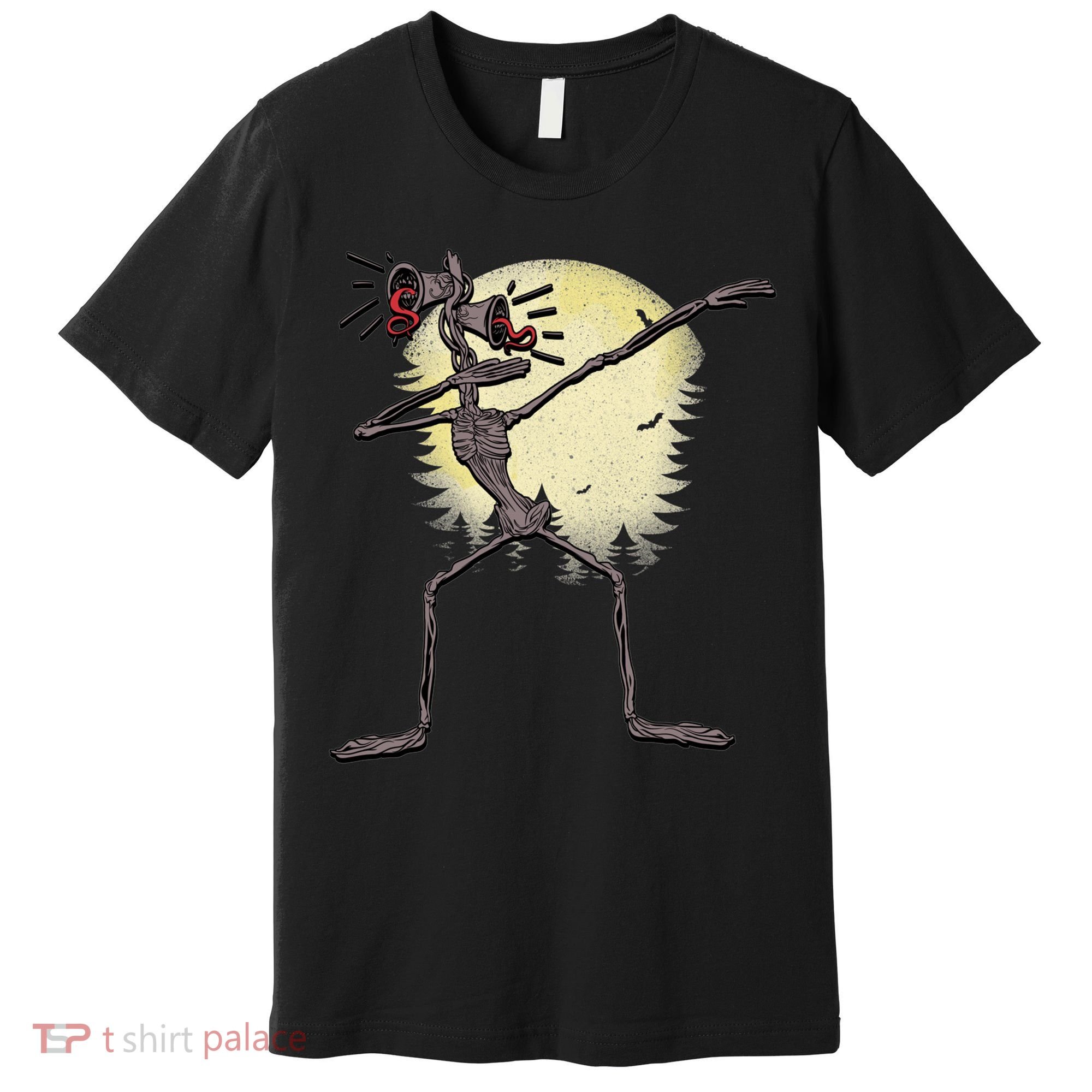 Scary Siren Head Monster Dabbing Premium T-Shirt