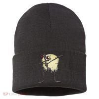 Scary Siren Head Monster Dabbing Sustainable Knit Beanie thumb 0