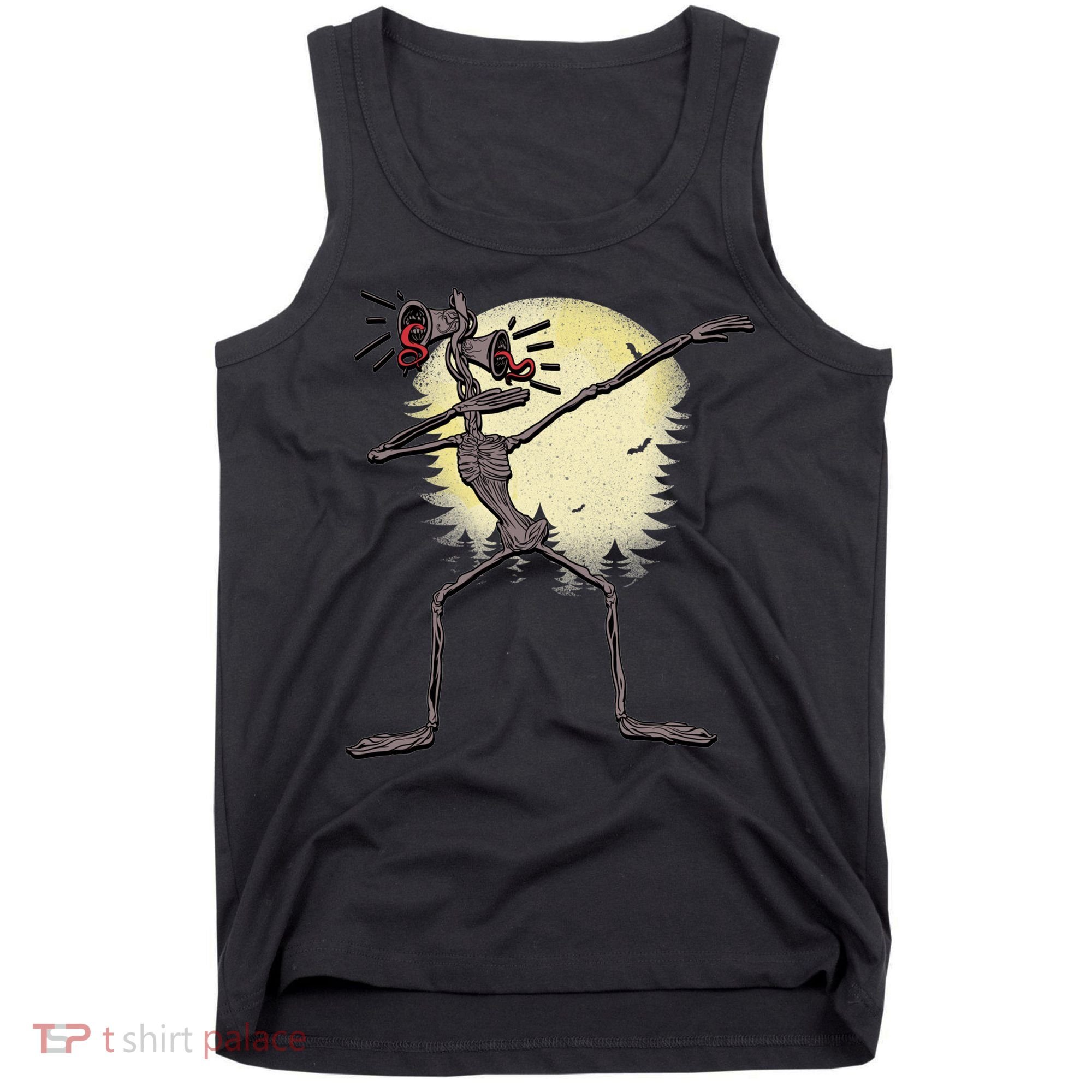 Scary Siren Head Monster Dabbing Tank Top