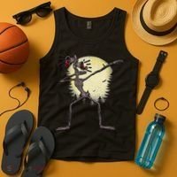 Scary Siren Head Monster Dabbing Tank Top thumb 4