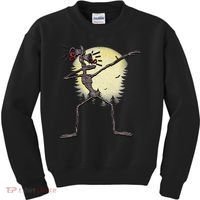 Scary Siren Head Monster Dabbing Kids Sweatshirt thumb 0