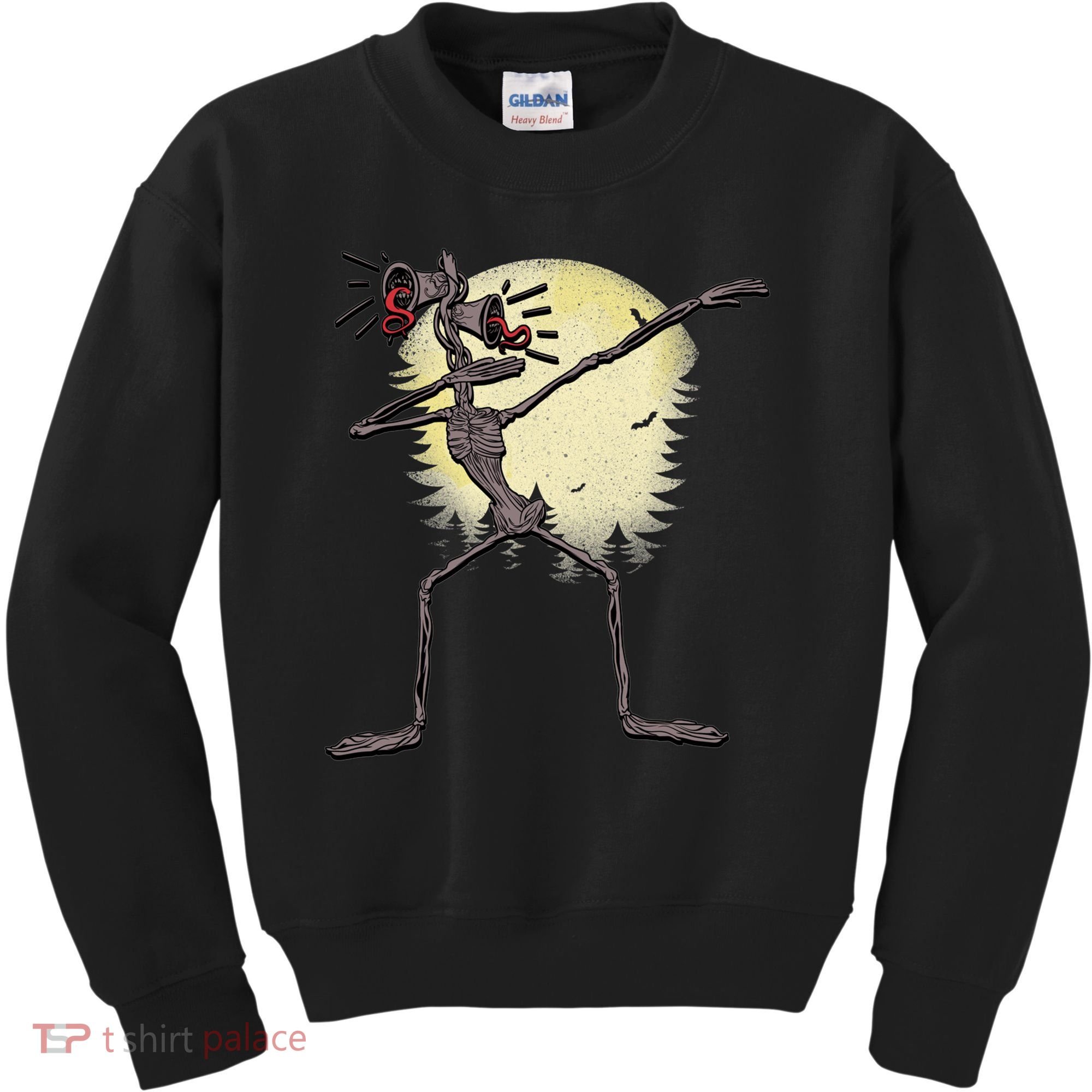 Scary Siren Head Monster Dabbing Kids Sweatshirt