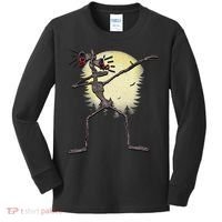 Scary Siren Head Monster Dabbing Kids Long Sleeve Shirt thumb 0