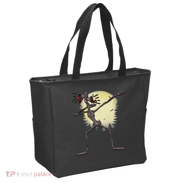 Scary Siren Head Monster Dabbing Tote Bag