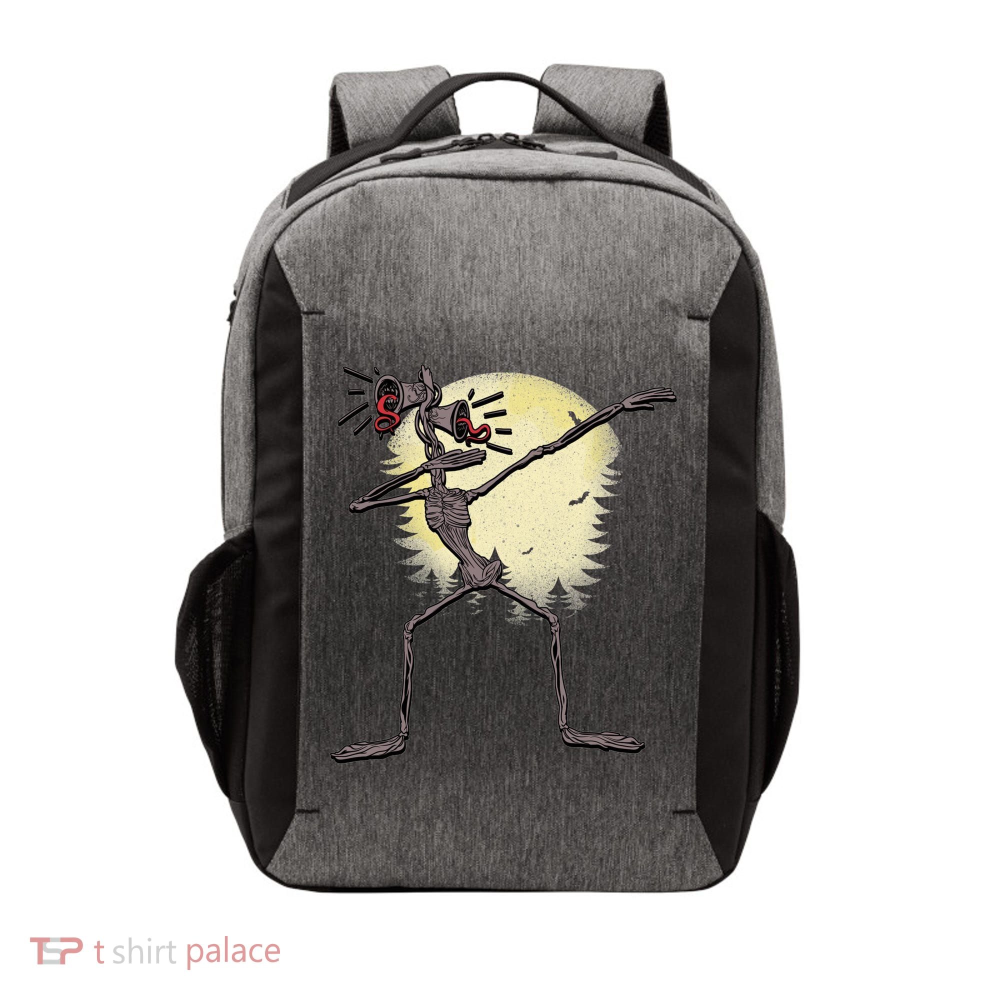 Scary Siren Head Monster Dabbing Vector Backpack