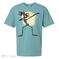 Scary Siren Head Monster Dabbing Sueded Cloud Jersey T-Shirt thumb 0
