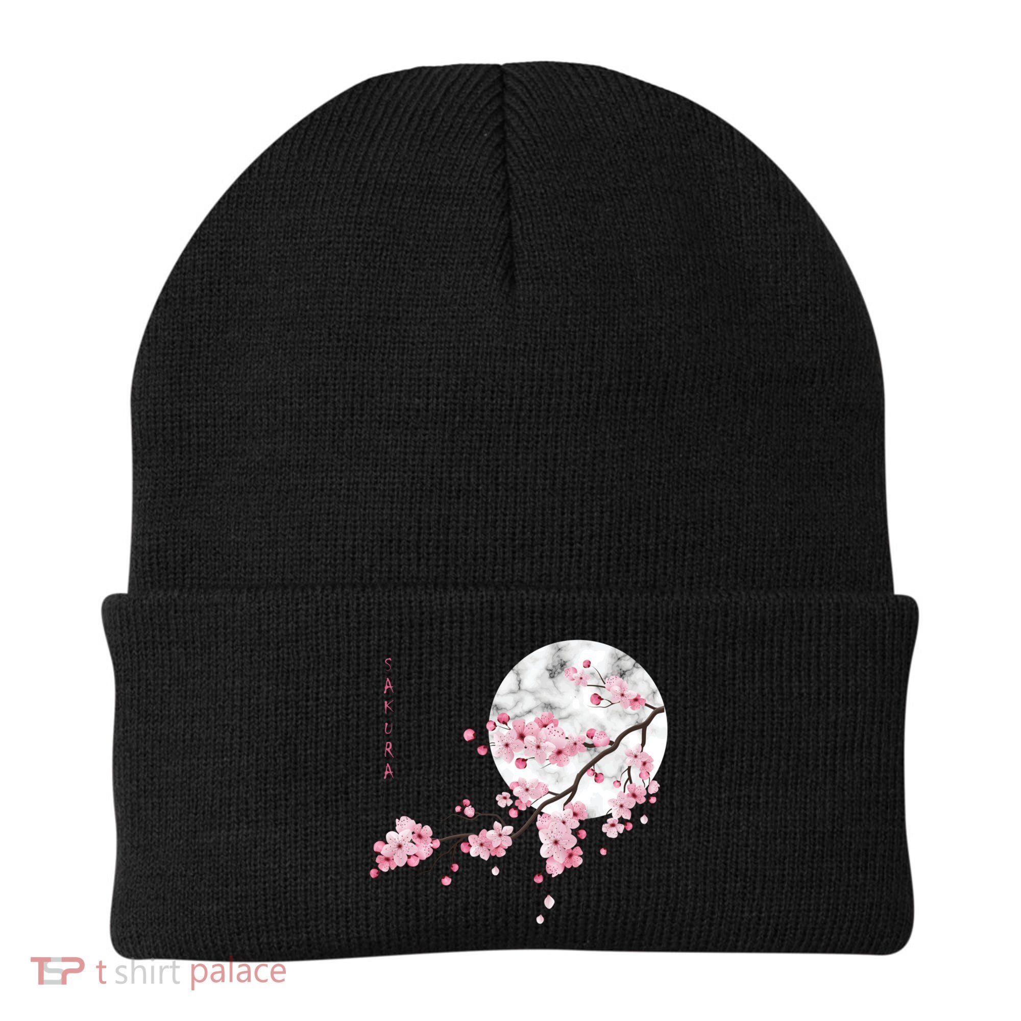 Sakura Cherry Blossom Japan's Favorite Flower Gift Beanie